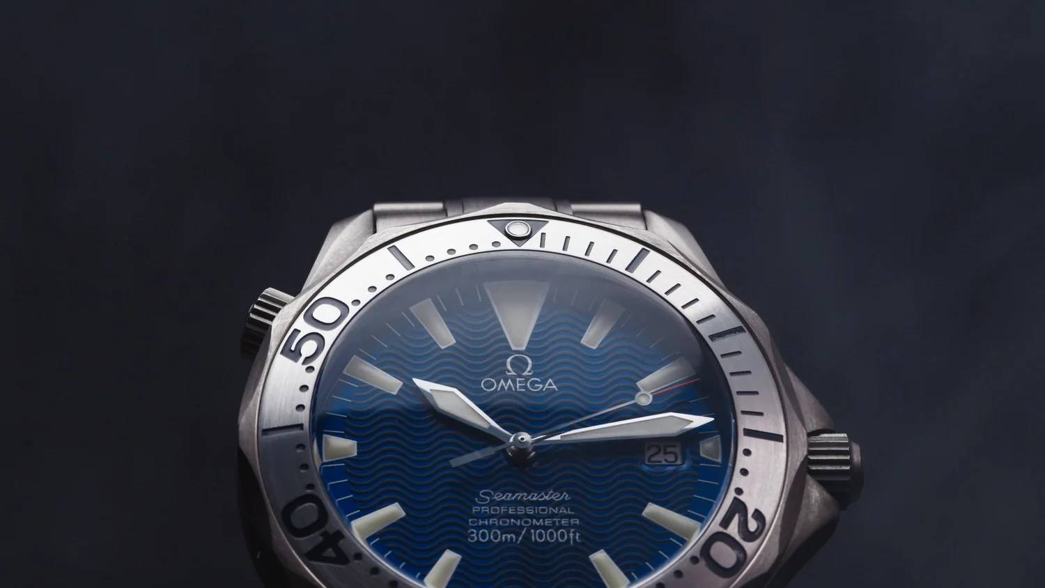 Omega Seamaster Color Grading Beispiel