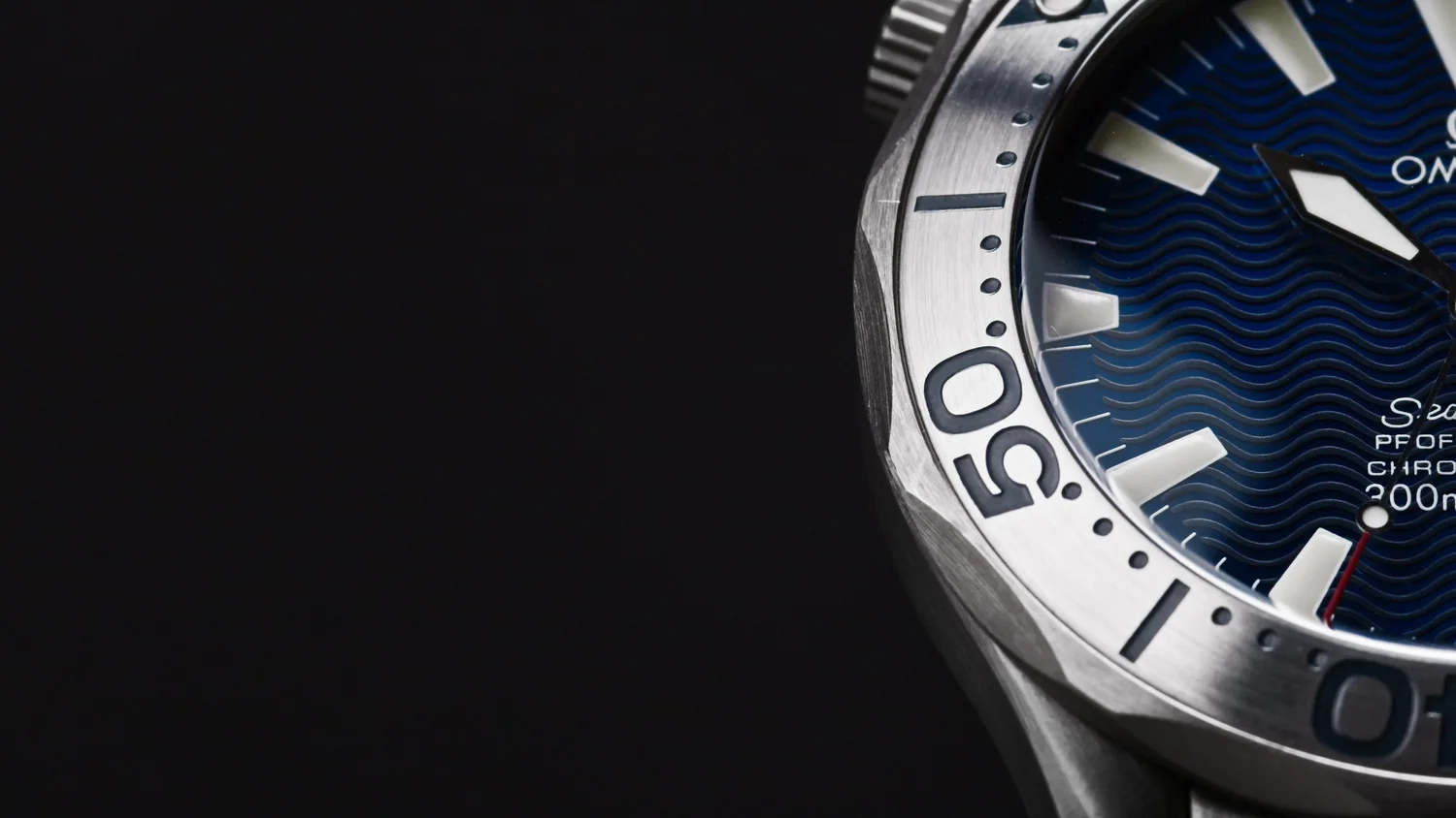 Omega Seamaster Color Grading Beispiel